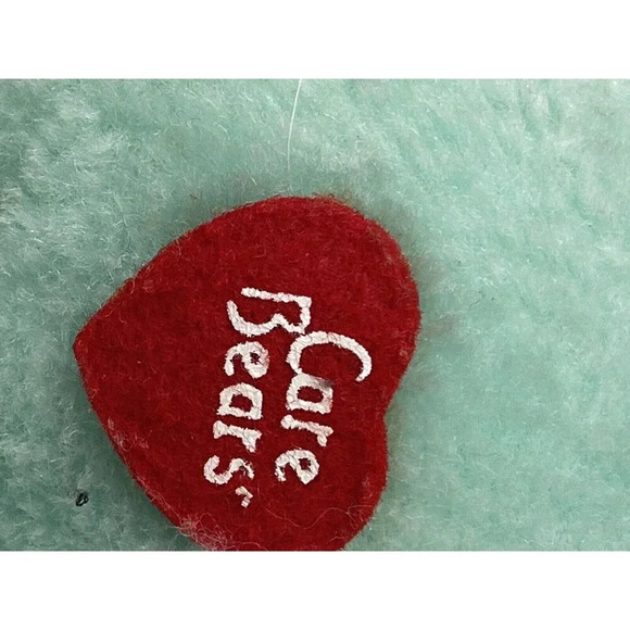 Vintage Care Bears Wish Bear Coin Bank 1984 American Greetings Corp Good Plush - Picture 15 of 16